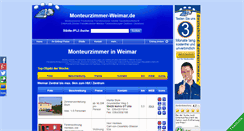 Desktop Screenshot of monteurzimmer-weimar.de